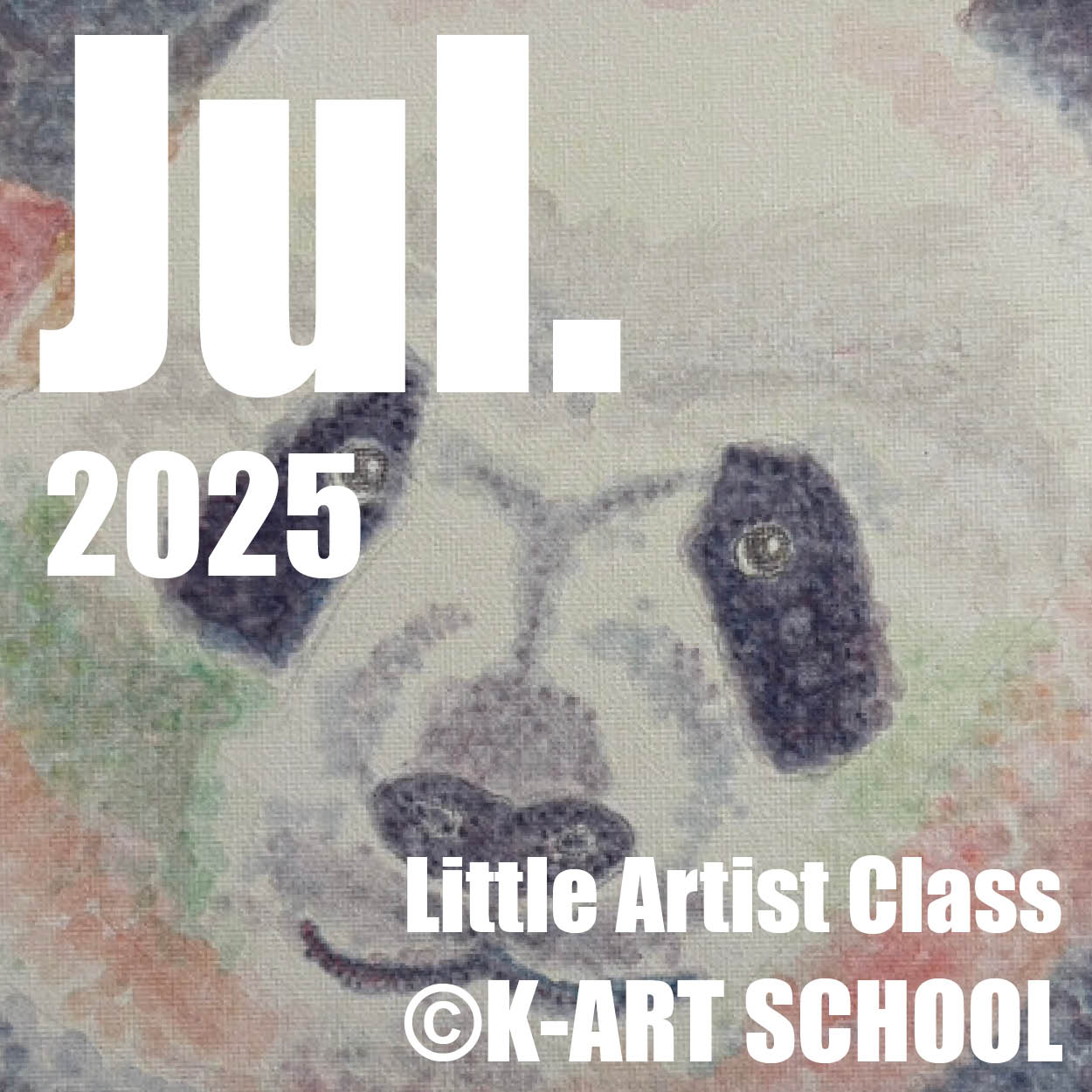 SQ 2025JULパンダ点描