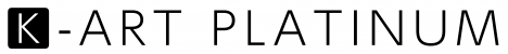 K-ART platinum新ロゴ大アウトライン後 K-ART platinum logo